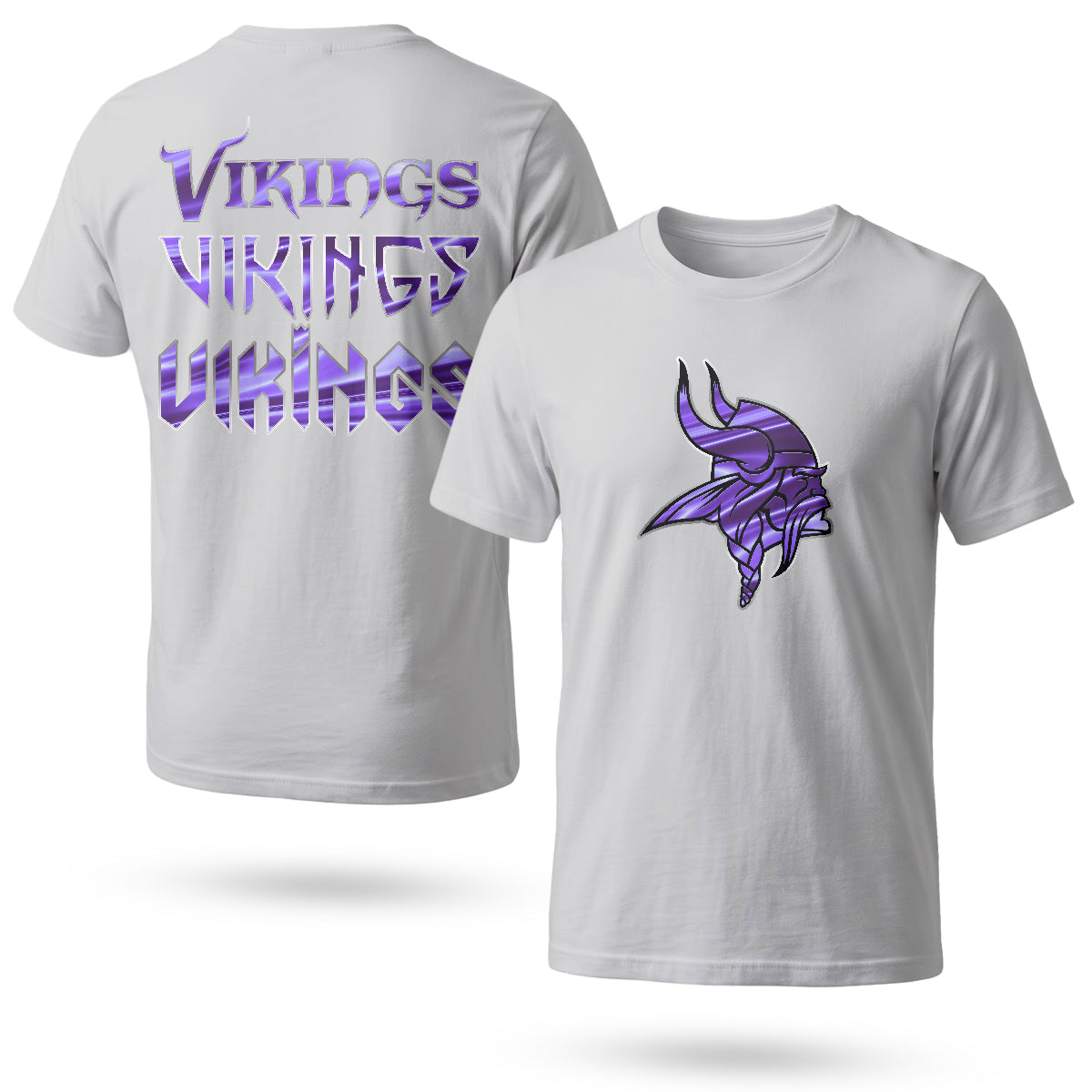 MIN Fangear Silver Edition Two Sides T-Shirt - Printed