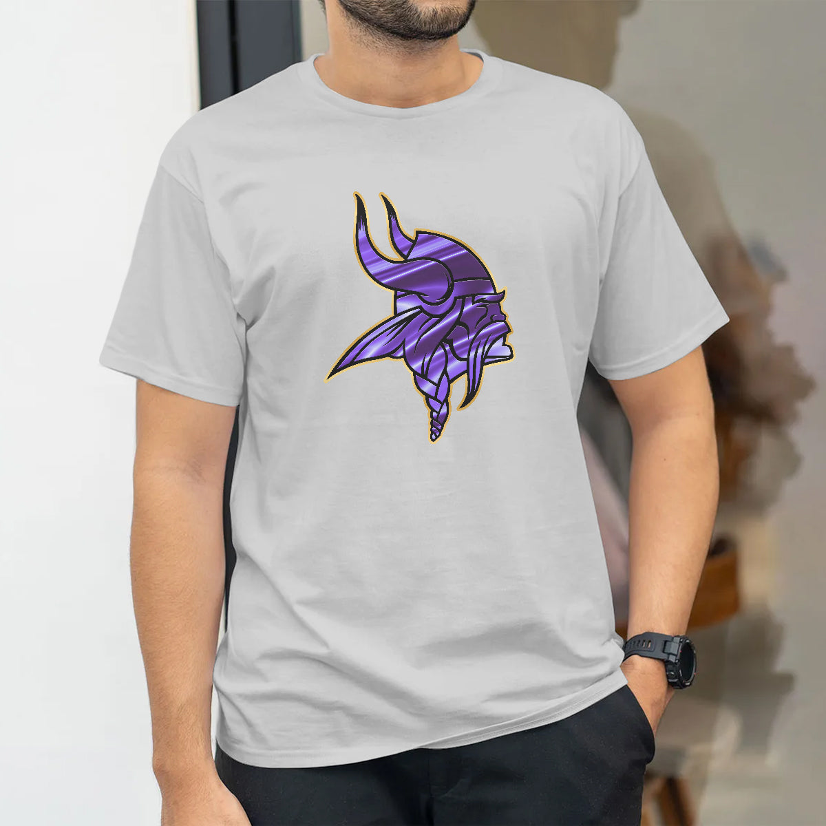 MIN Fangear Gold Edition Two Sides T-Shirt - Printed