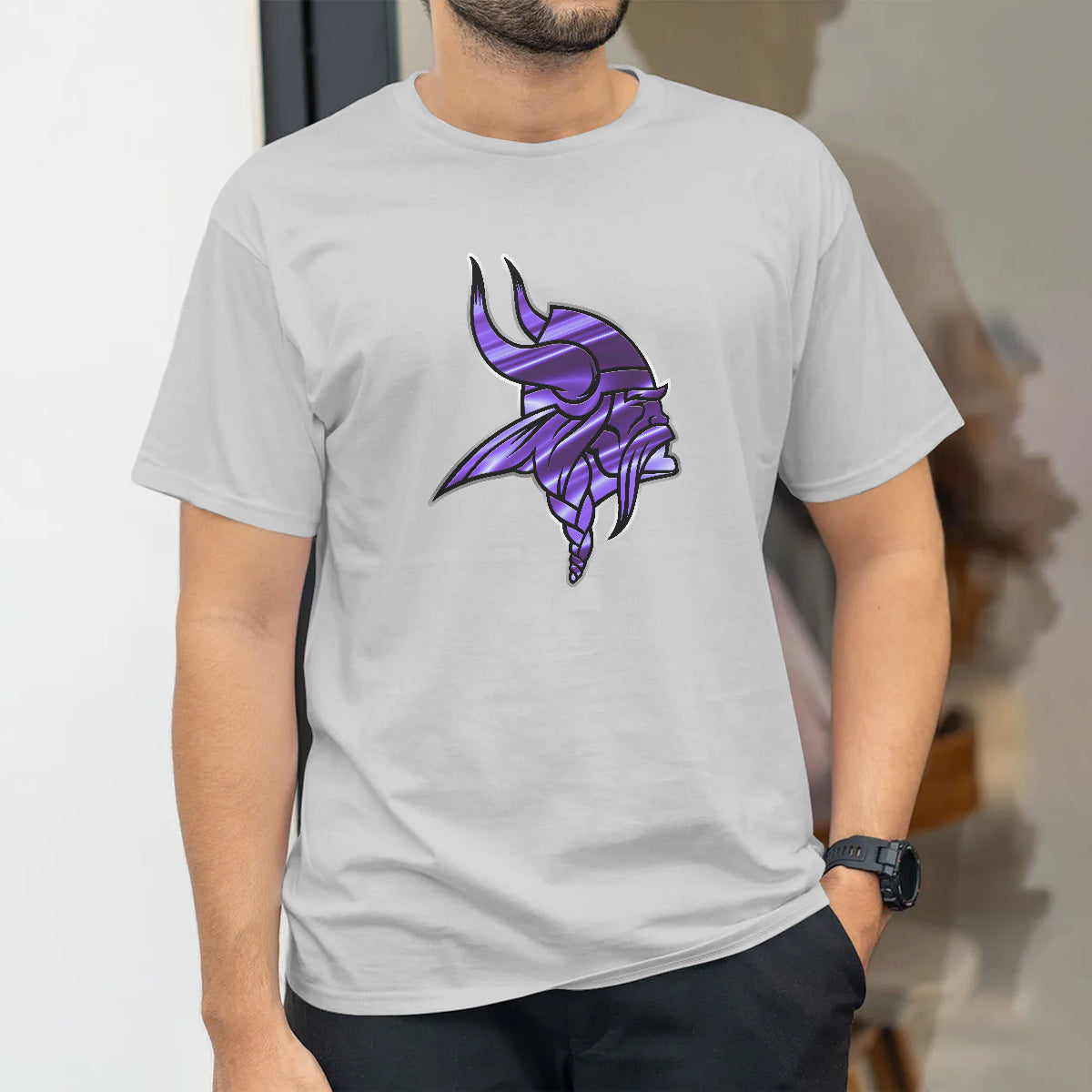 MIN Fangear Silver Edition Two Sides T-Shirt - Printed