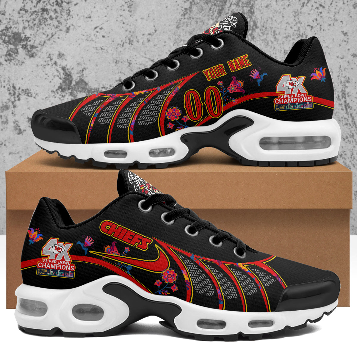 KC Día de los Muertos Edition Custom Sport Shoes