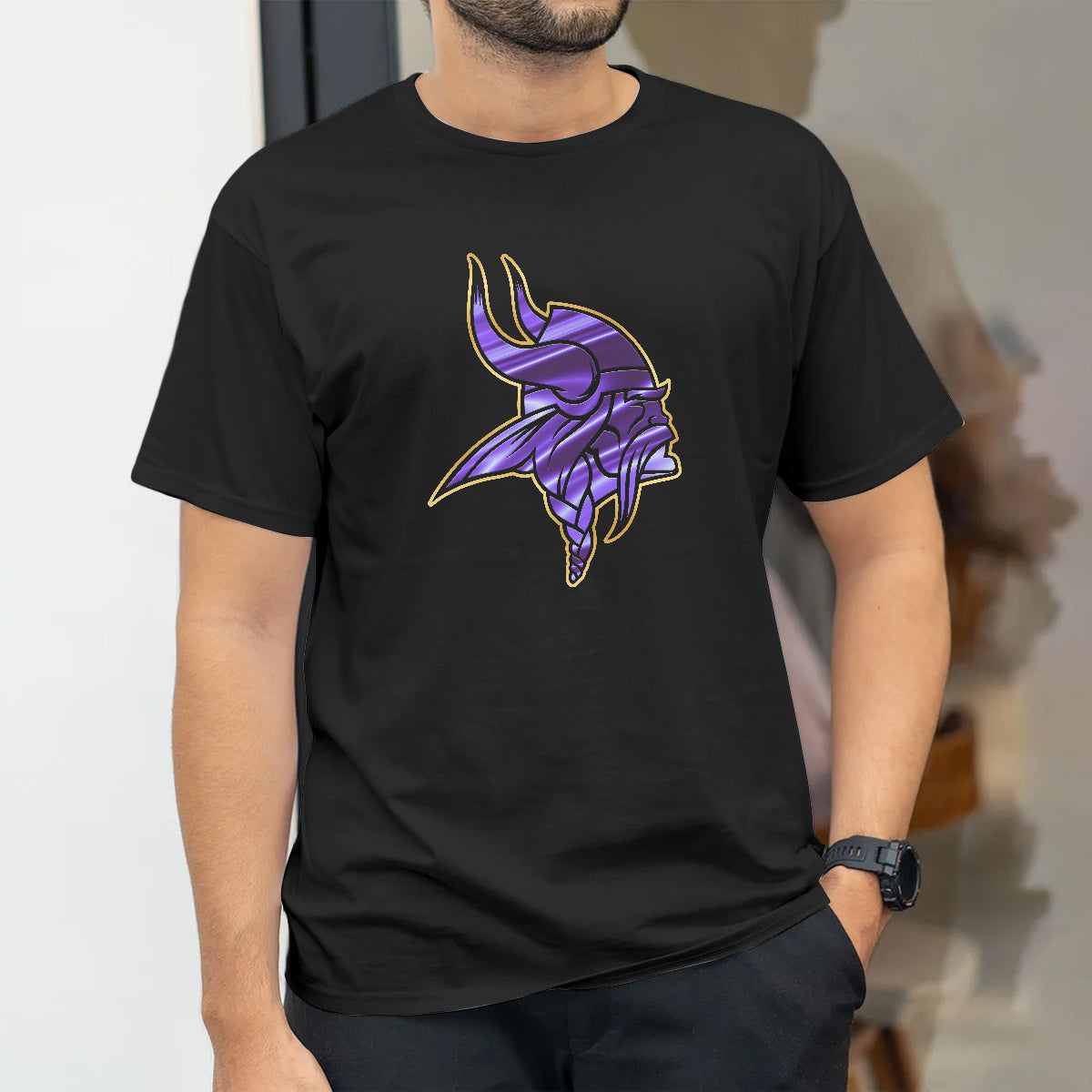 MIN Fangear Gold Edition Two Sides T-Shirt - Printed