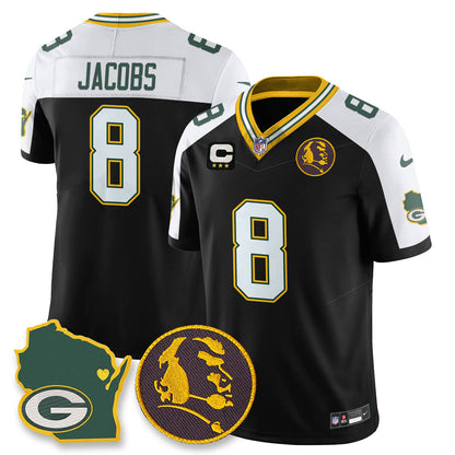 GB Vapor Limited Jersey - John Madden Patch - All Stitched