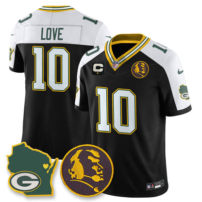 GB Vapor Limited Jersey - John Madden Patch - All Stitched