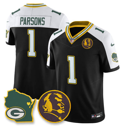 GB Vapor Limited Jersey - John Madden Patch - All Stitched