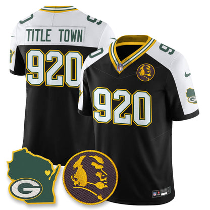 GB Vapor Limited Jersey - John Madden Patch - All Stitched