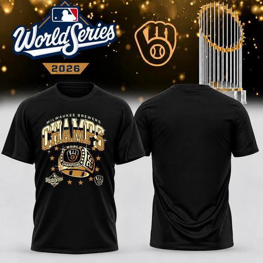 MIL World Series Champions One Side T-Shirt - Printed (tt) V42