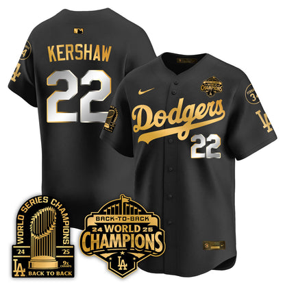 LAD 2025 World Series Champions Jersey - 9x Champs - All Stitched N2