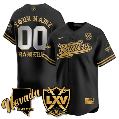 Custom LVR Born x Raised Baseball Jersey - All Stitched