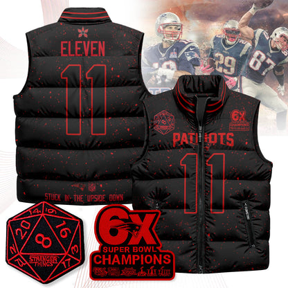 NE 'Stranger Things Edition' Unisex Puffer Vest N1