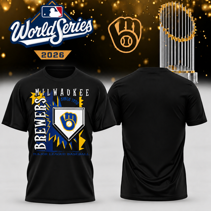 MIL World Series Champions One Side T-Shirt - Printed V41