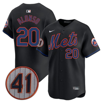 New York Mets Limited Jersey - 2021 Patch - All Stitched