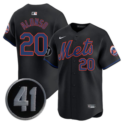 New York Mets Limited Jersey - 2020 Patch - All Stitched