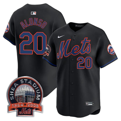 New York Mets Limited Jersey - 2008 Patch - All Stitched