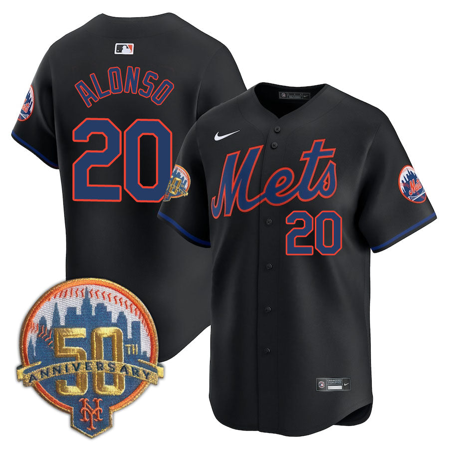 New York Mets Limited Jersey - 2012 Patch - All Stitched