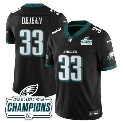 PHI NFC East Champions Vapor Limited Jersey - All Stitched