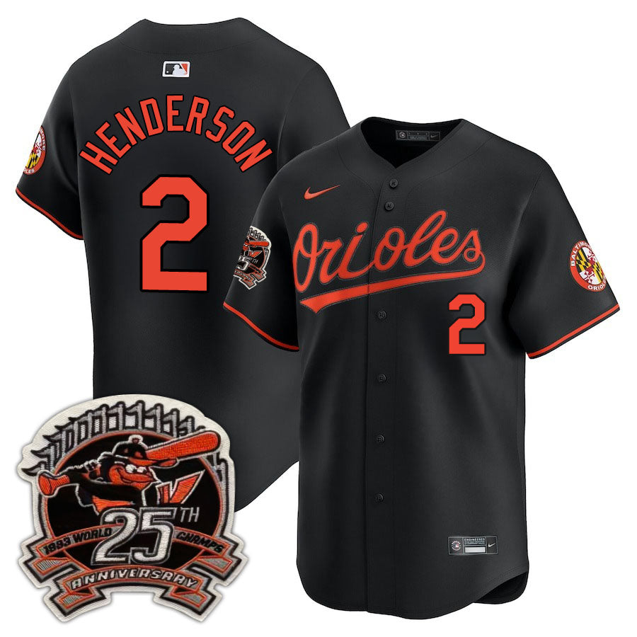 Baltimore Orioles Limited Jersey - 2008 Patch - All Stitched