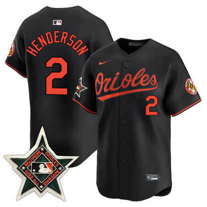 Baltimore Orioles Limited Jersey - 1993 Patch - All Stitched
