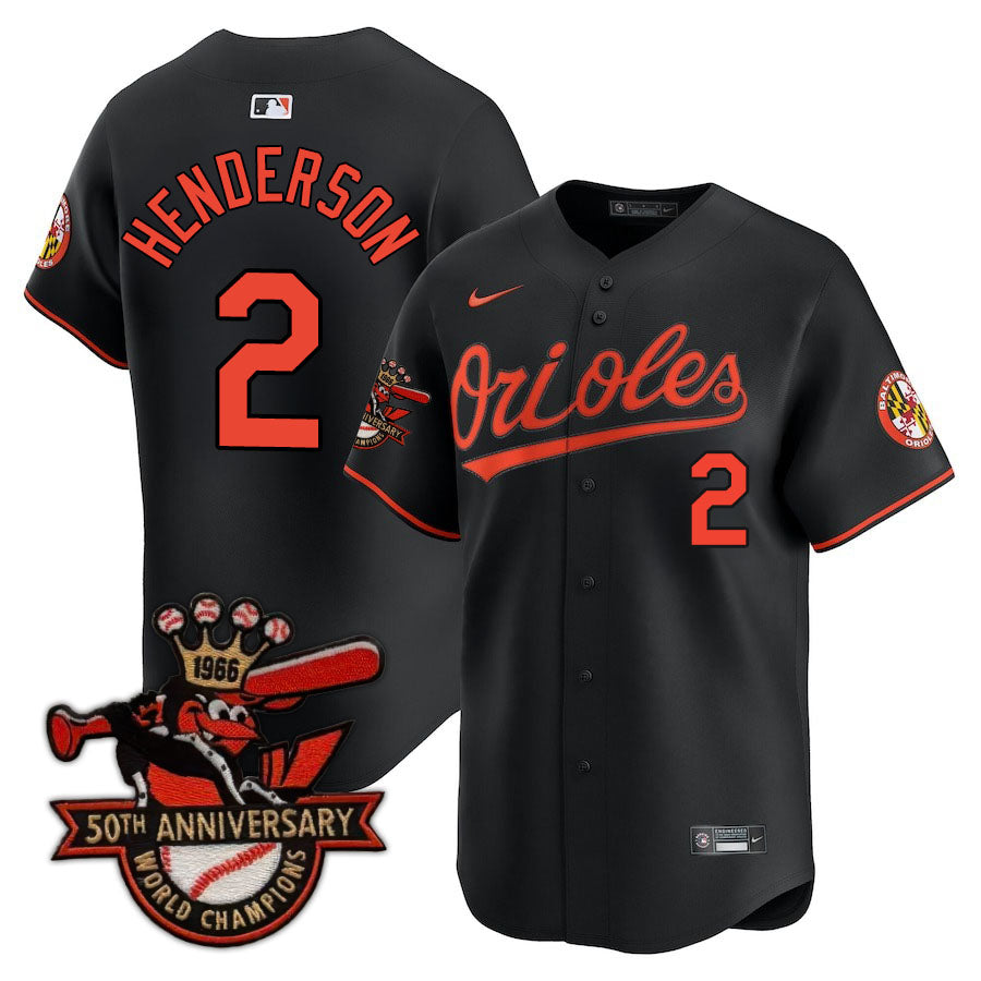 Baltimore Orioles Limited Jersey - 2016 Patch - All Stitched