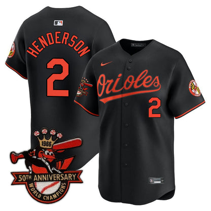 Baltimore Orioles Limited Jersey - 2016 Patch - All Stitched