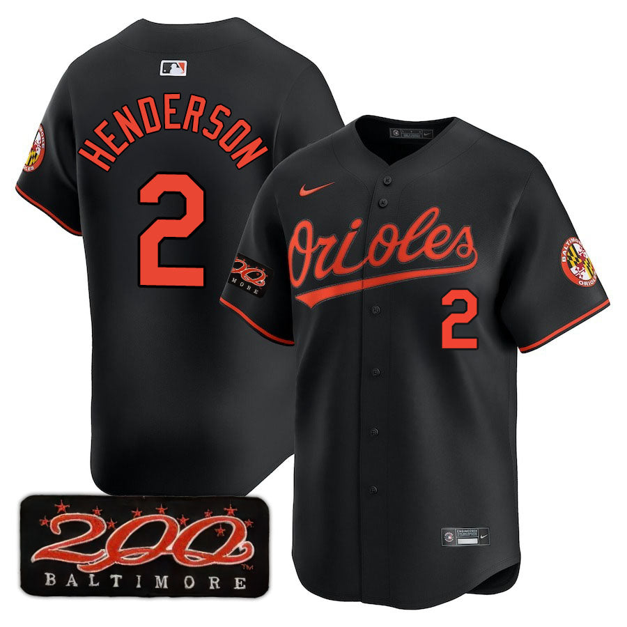 Baltimore Orioles Limited Jersey - 1997 Patch - All Stitched