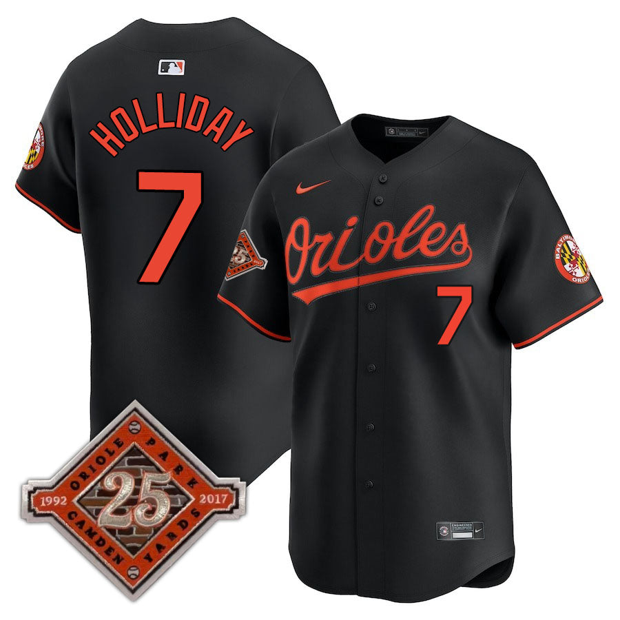 Baltimore Orioles Limited Jersey - 2017 Patch - All Stitched