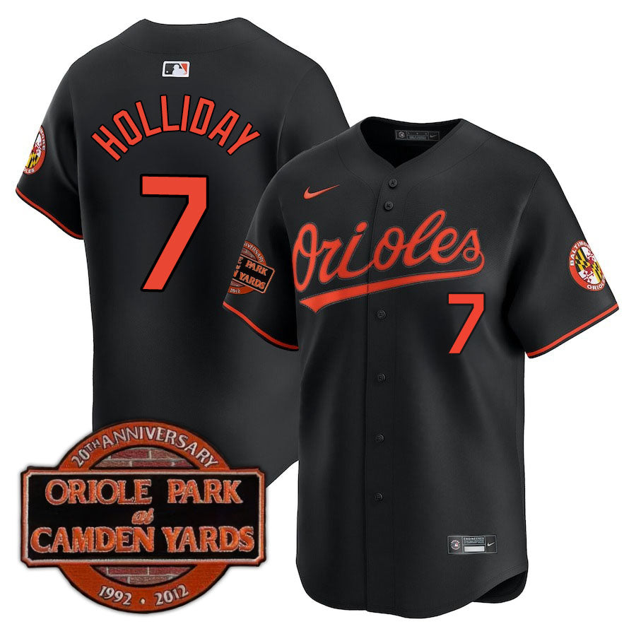 Baltimore Orioles Limited Jersey - 2012 Patch - All Stitched