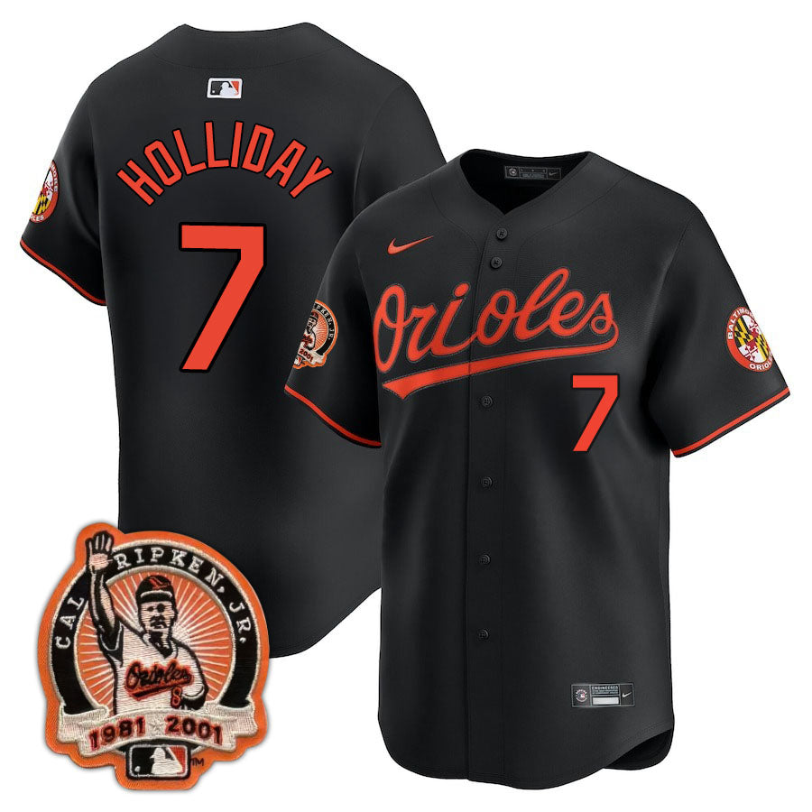 Baltimore Orioles Limited Jersey - 2001 Patch - All Stitched