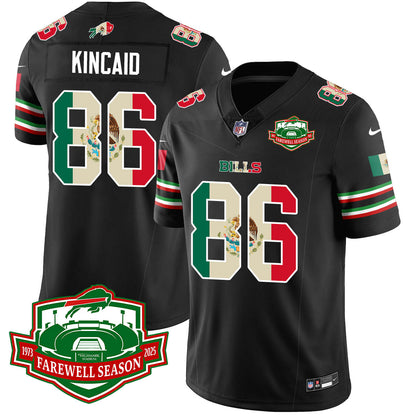 BUF Mexico Vapor Limited Jersey - All Stitched