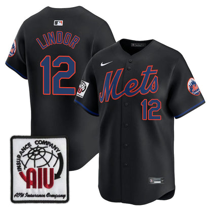 New York Mets Limited Jersey - 2000 Patch - All Stitched