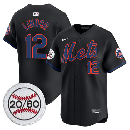New York Mets Limited Jersey - 2001 Patch - All Stitched