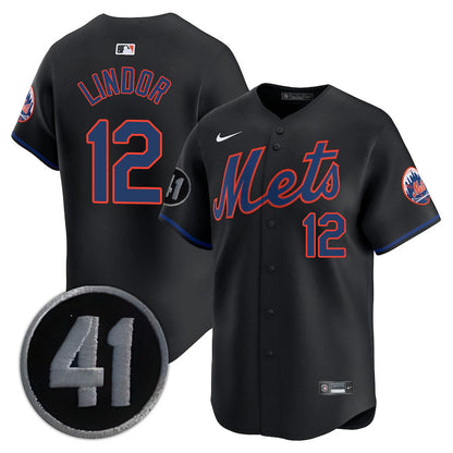 New York Mets Limited Jersey - 2020 Patch - All Stitched