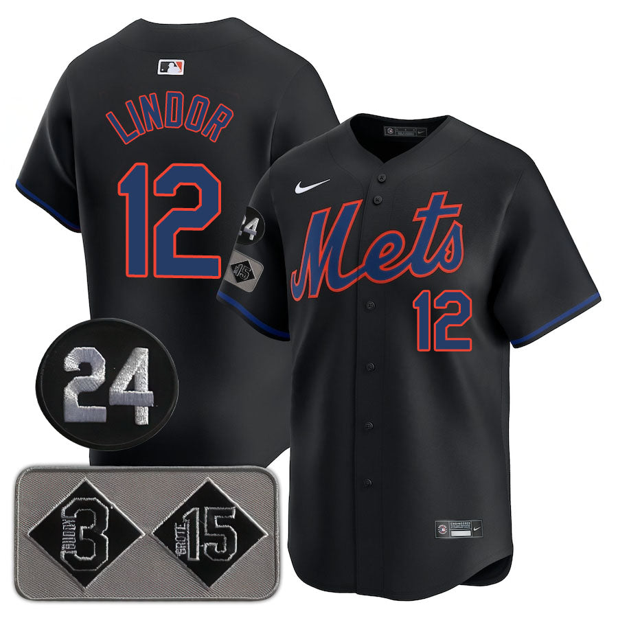 New York Mets Limited Jersey - 2024 Patch - All Stitched