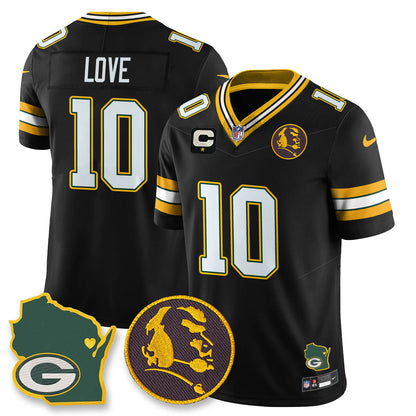 GB Vapor Limited Jersey - John Madden Patch - All Stitched