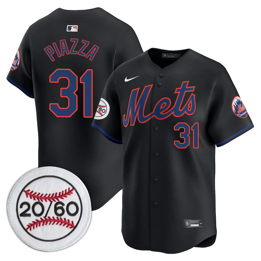 New York Mets Limited Jersey - 2001 Patch - All Stitched