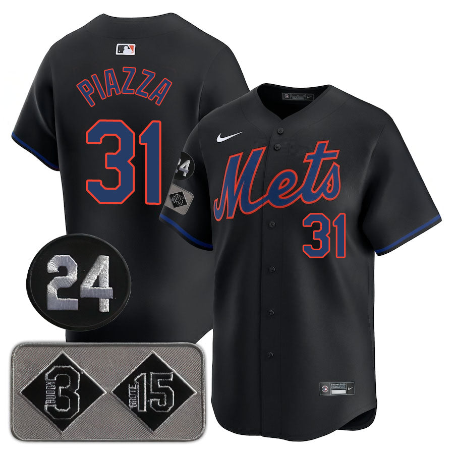 New York Mets Limited Jersey - 2024 Patch - All Stitched