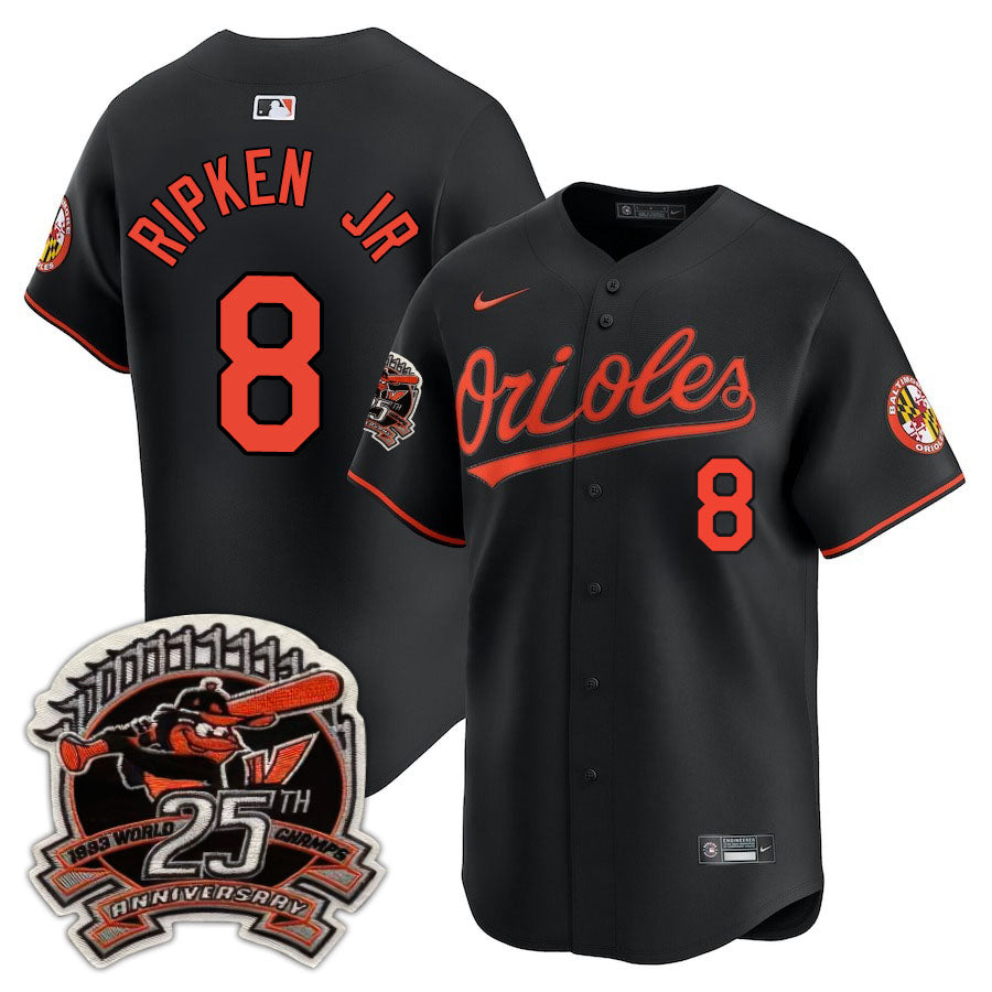 Baltimore Orioles Limited Jersey - 2008 Patch - All Stitched
