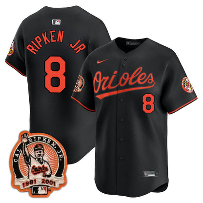 Baltimore Orioles Limited Jersey - 2001 Patch - All Stitched