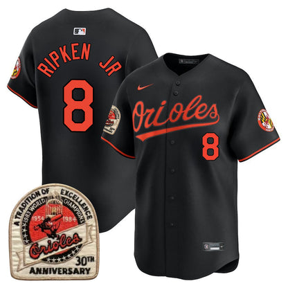 Baltimore Orioles Limited Jersey - 1984 Patch - All Stitched