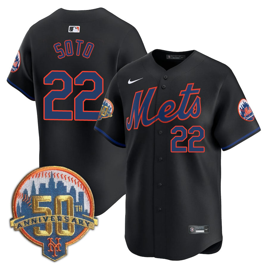 New York Mets Limited Jersey - 2012 Patch - All Stitched