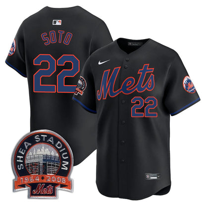 New York Mets Limited Jersey - 2008 Patch - All Stitched