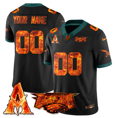 PHI x Avatar 3 Fire and Ash Custom Jersey - Stitched