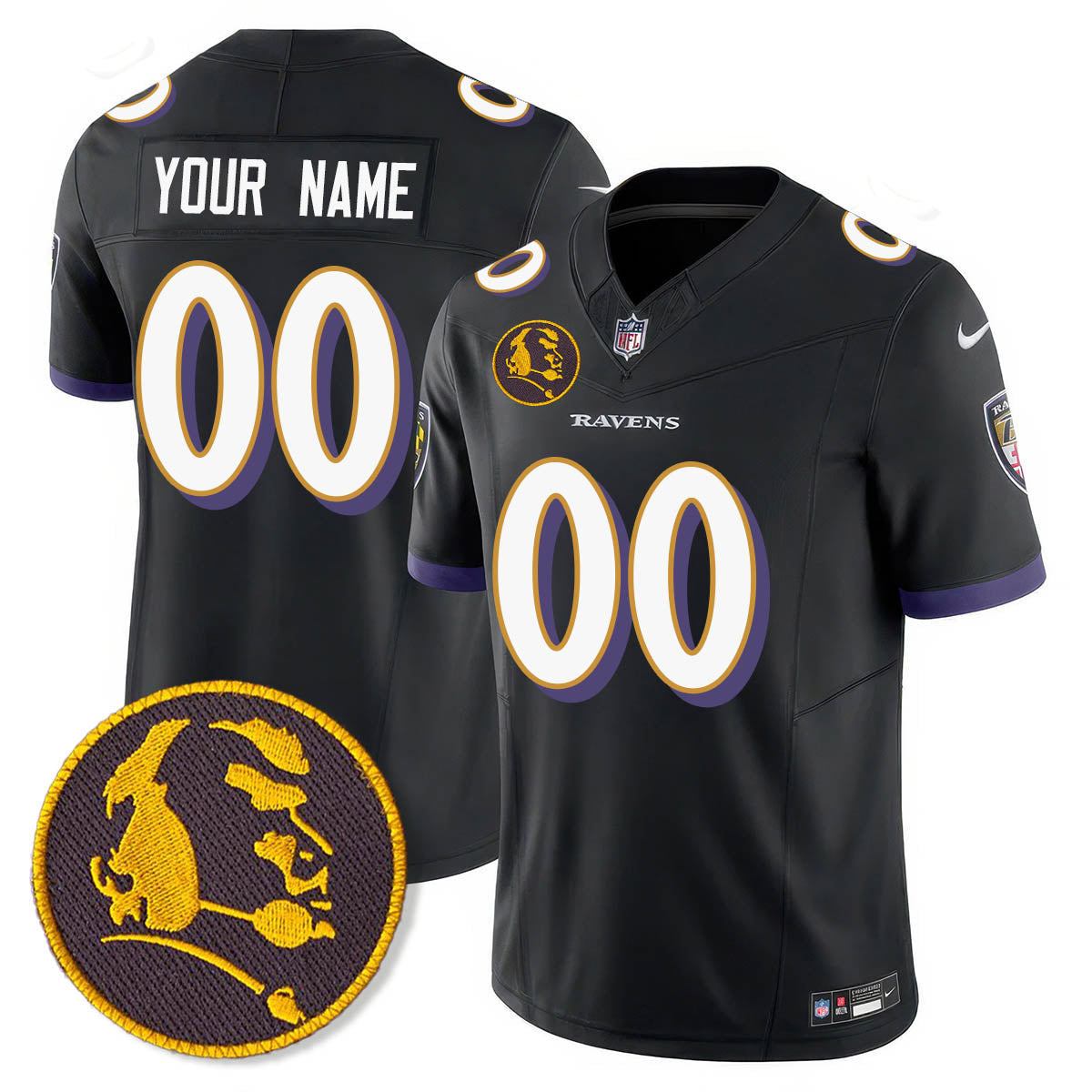 BAL Vapor Limited Jersey - John Madden Patch - All Stitched