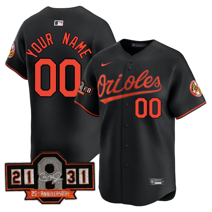 Baltimore Orioles Limited Custom Jersey -  Amazing Patch - All Stitched