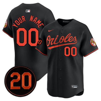 Baltimore Orioles Limited Custom Jersey -  Amazing Patch - All Stitched