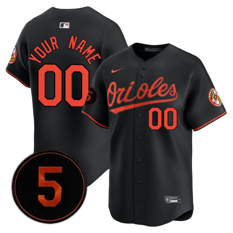 Baltimore Orioles Limited Custom Jersey -  Amazing Patch - All Stitched