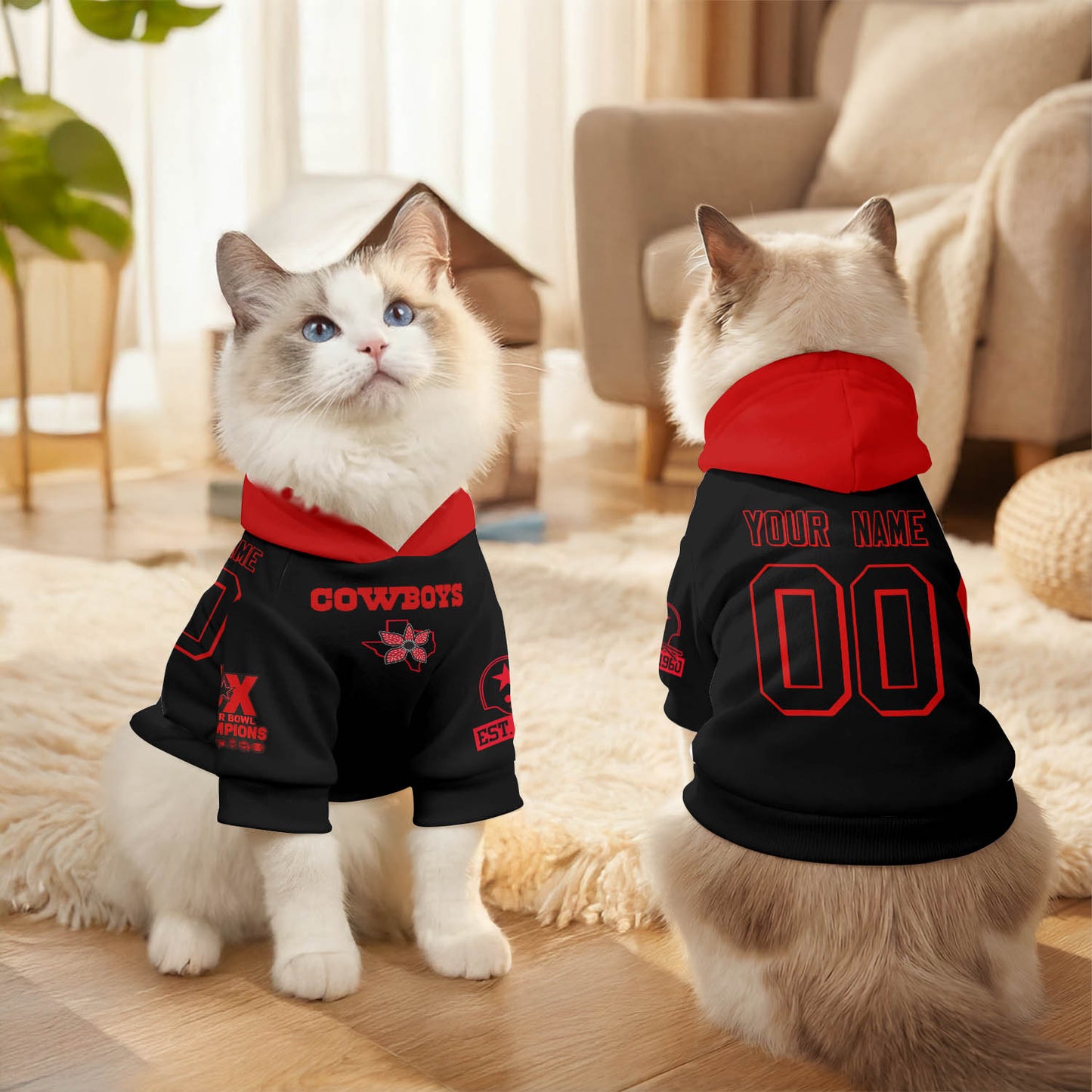 DAL Stranger Thing Pet Hoodie
