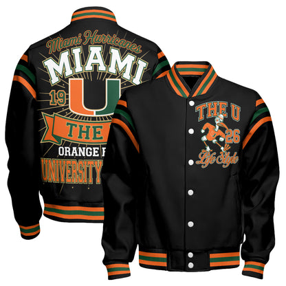MIA "The U" Limited Edition Varsity Jacket - Printed