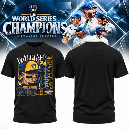 MIL World Series Champions One Side T-Shirt - Printed V22