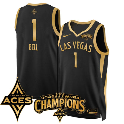 Las Vegas Aces 2025 WNBA Championship Jersey - All Stitched