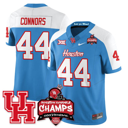HCG Football 2025 Kinder's Texas Bowl Champions Jersey - All Stitched